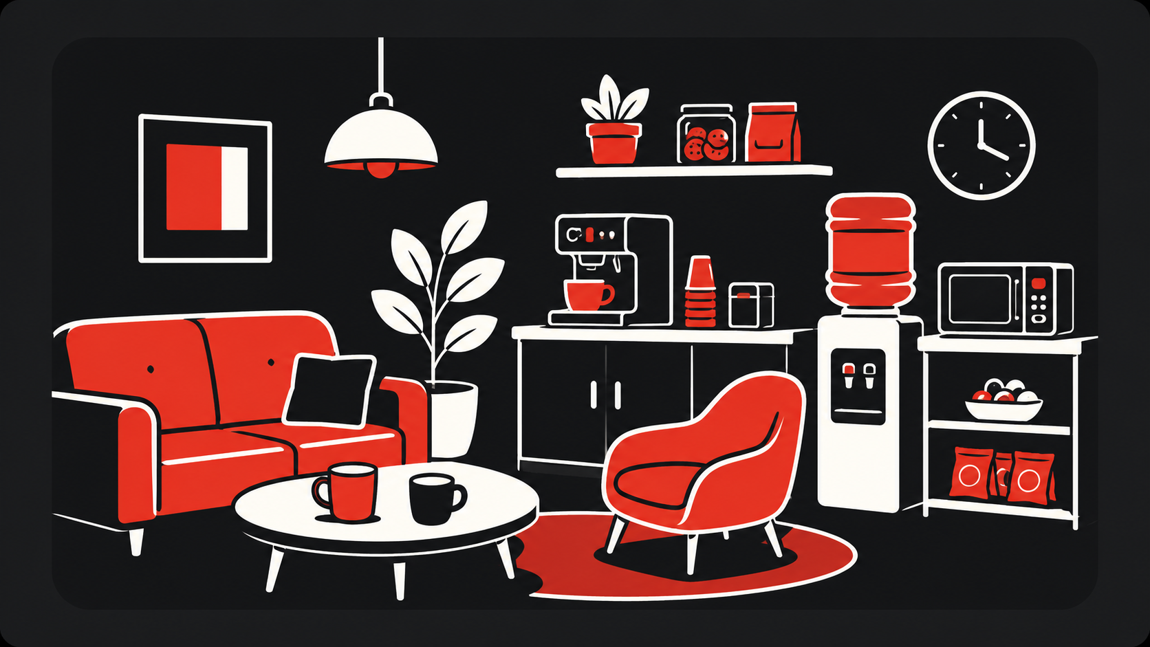 A BreakRoom moment illustrated as workplace advice turning into a clearer next move.